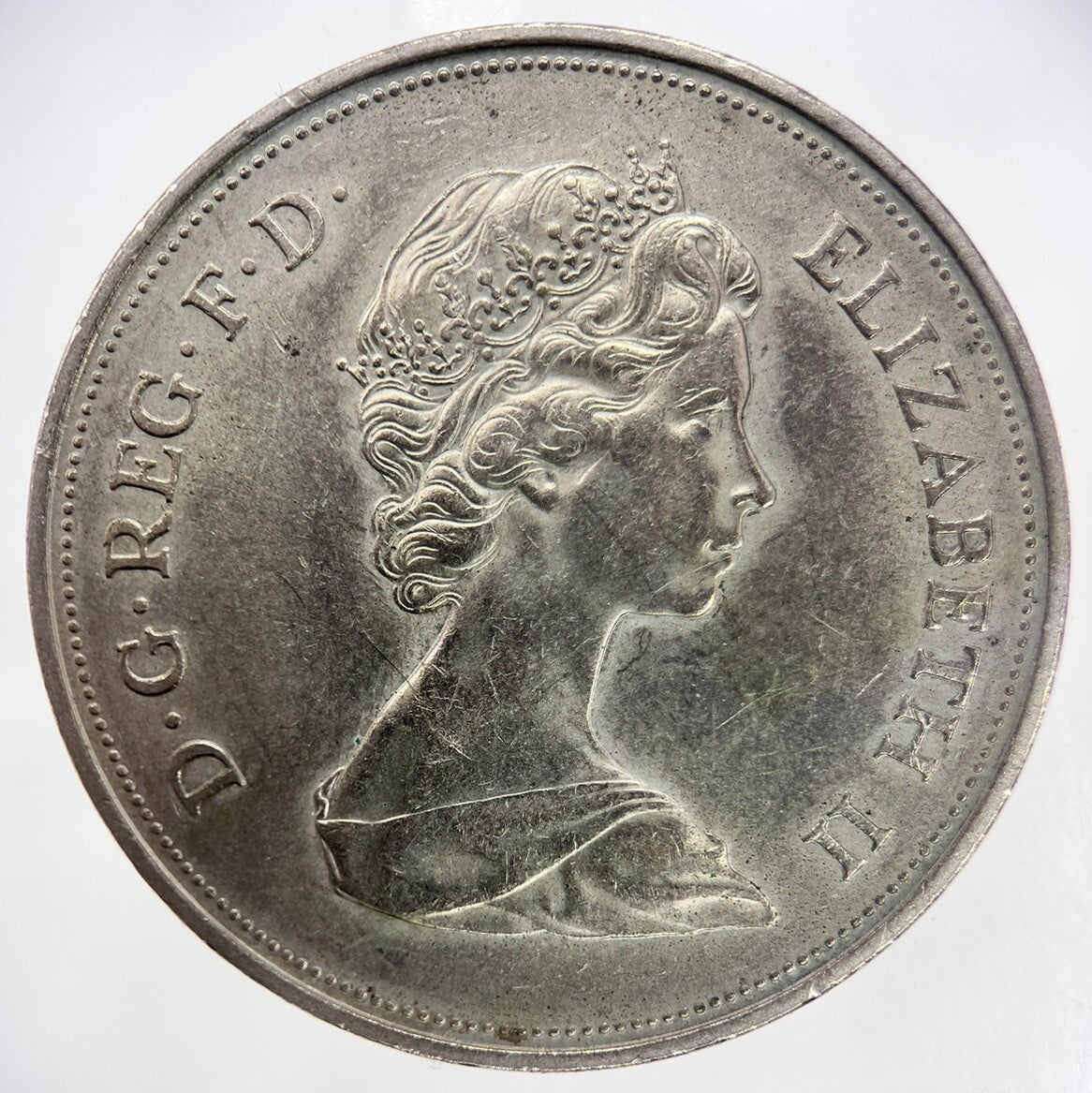 1972 Elizabeth II 2nd EP Crown Coin | Very High Grade | a1334