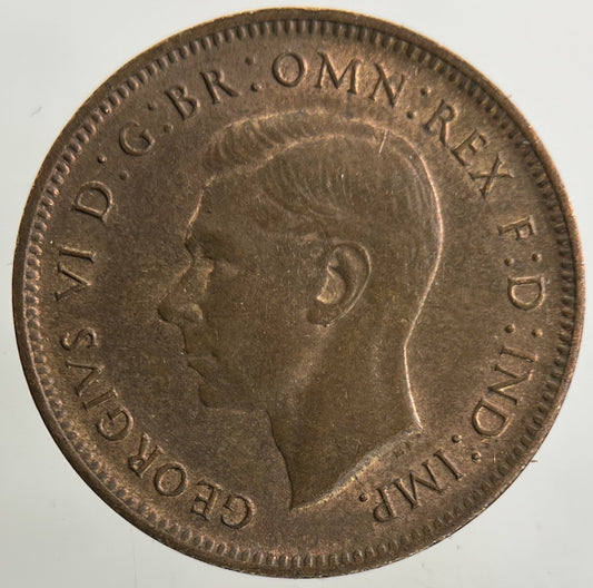 1942 George VI Wren Farthing Coin | Very High Grade