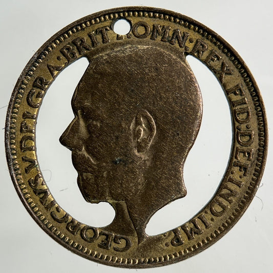 1925 Modified George V Farthing Coin | Collectable Grade