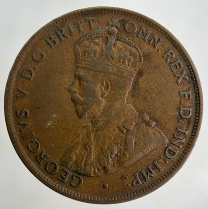 1927 Australia One Penny Coin | Fine Collectable Grade