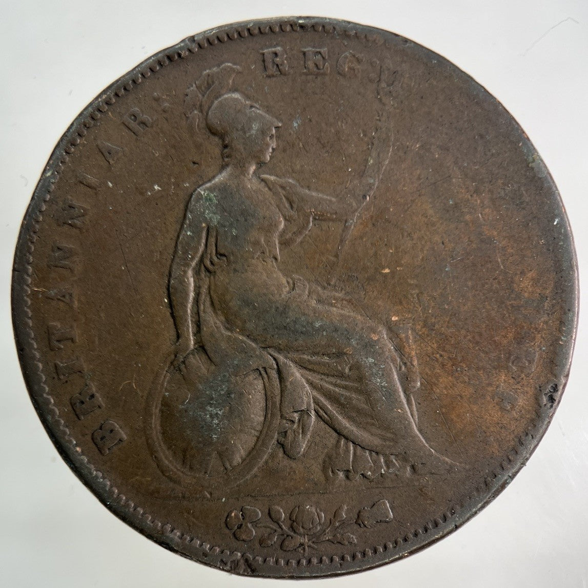 1853 Victoria One Penny Coin | Collectable Grade