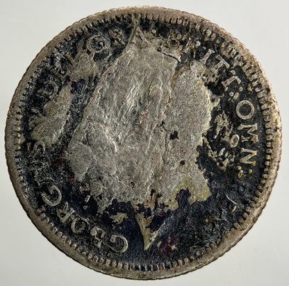 1926 George V Sixpence Silver Coin | Worn Grade