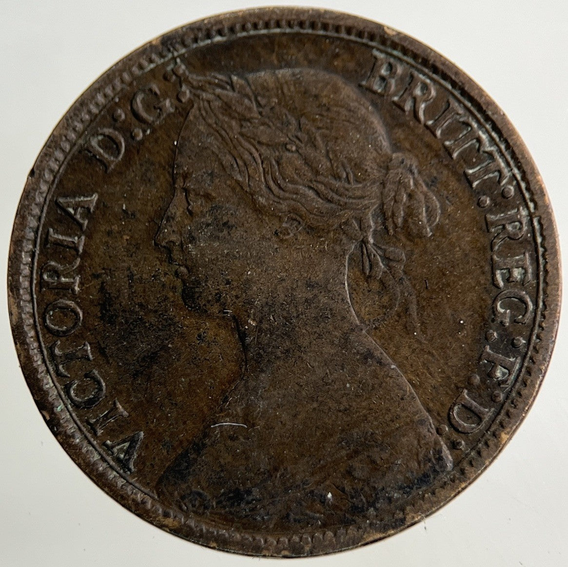 1866 Victoria Farthing Coin | Collectable Grade