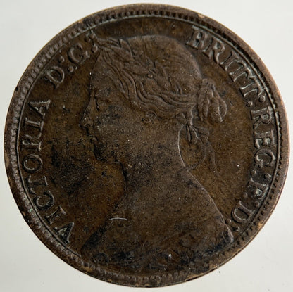 1866 Victoria Farthing Coin | Collectable Grade