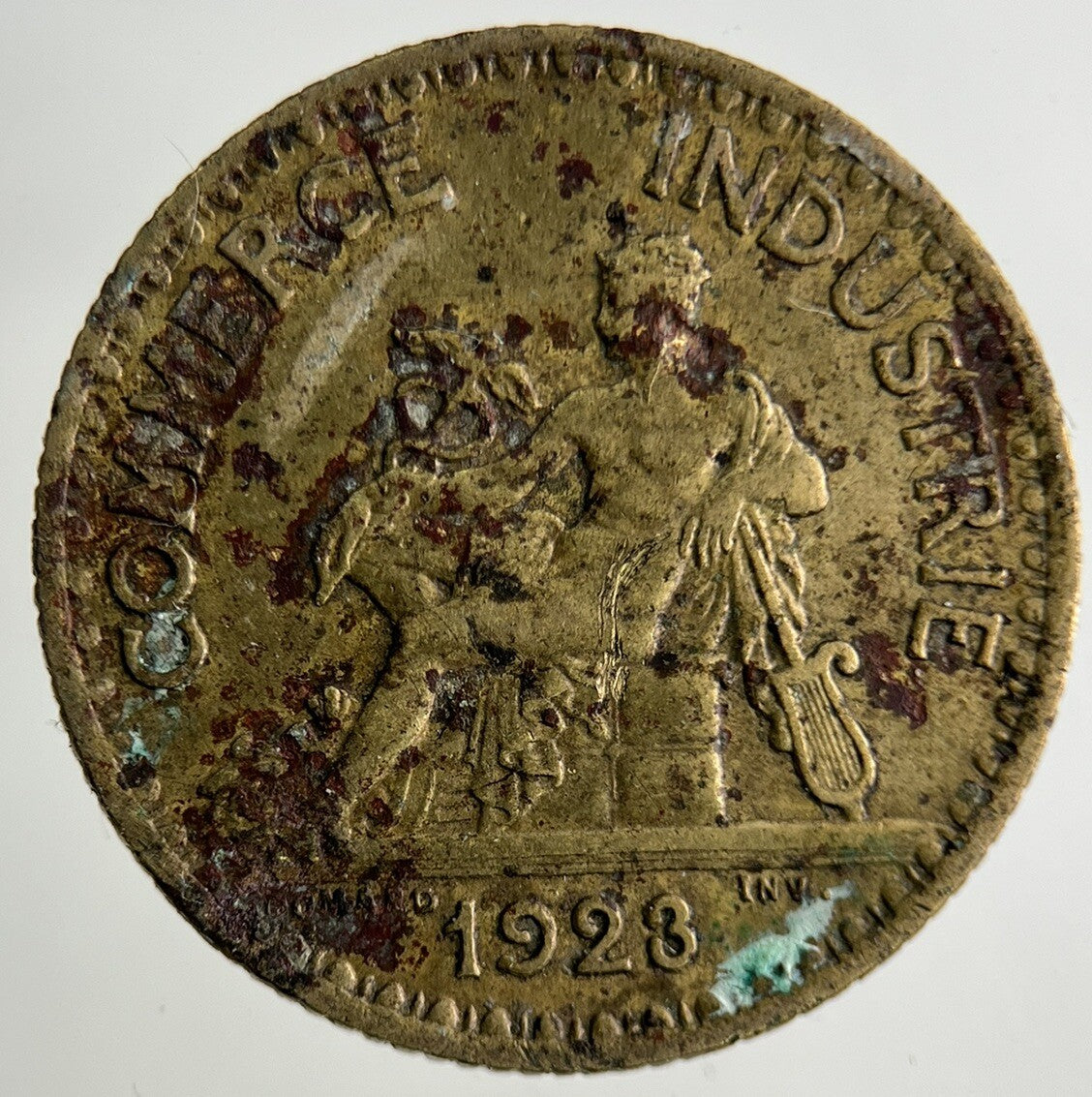 1923 France 1 Franc Coin | Collectable Grade
