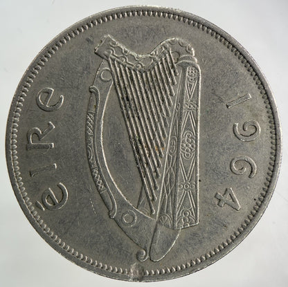 1964 Irish Half - Crown Coin | Fine Collectable Grade