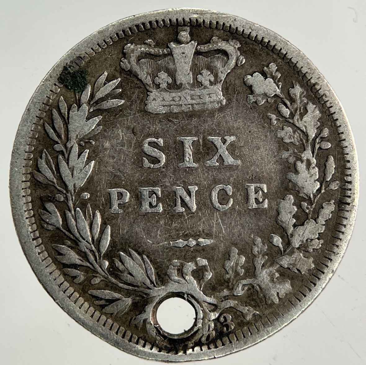 1883 Victoria Sixpence Silver Coin | Fine Collectable Grade
