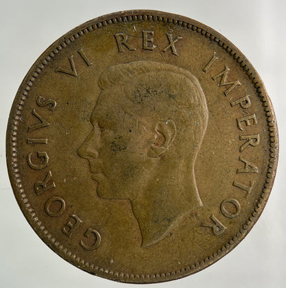 1942 South Africa One Penny Coin | Fine Collectable Grade