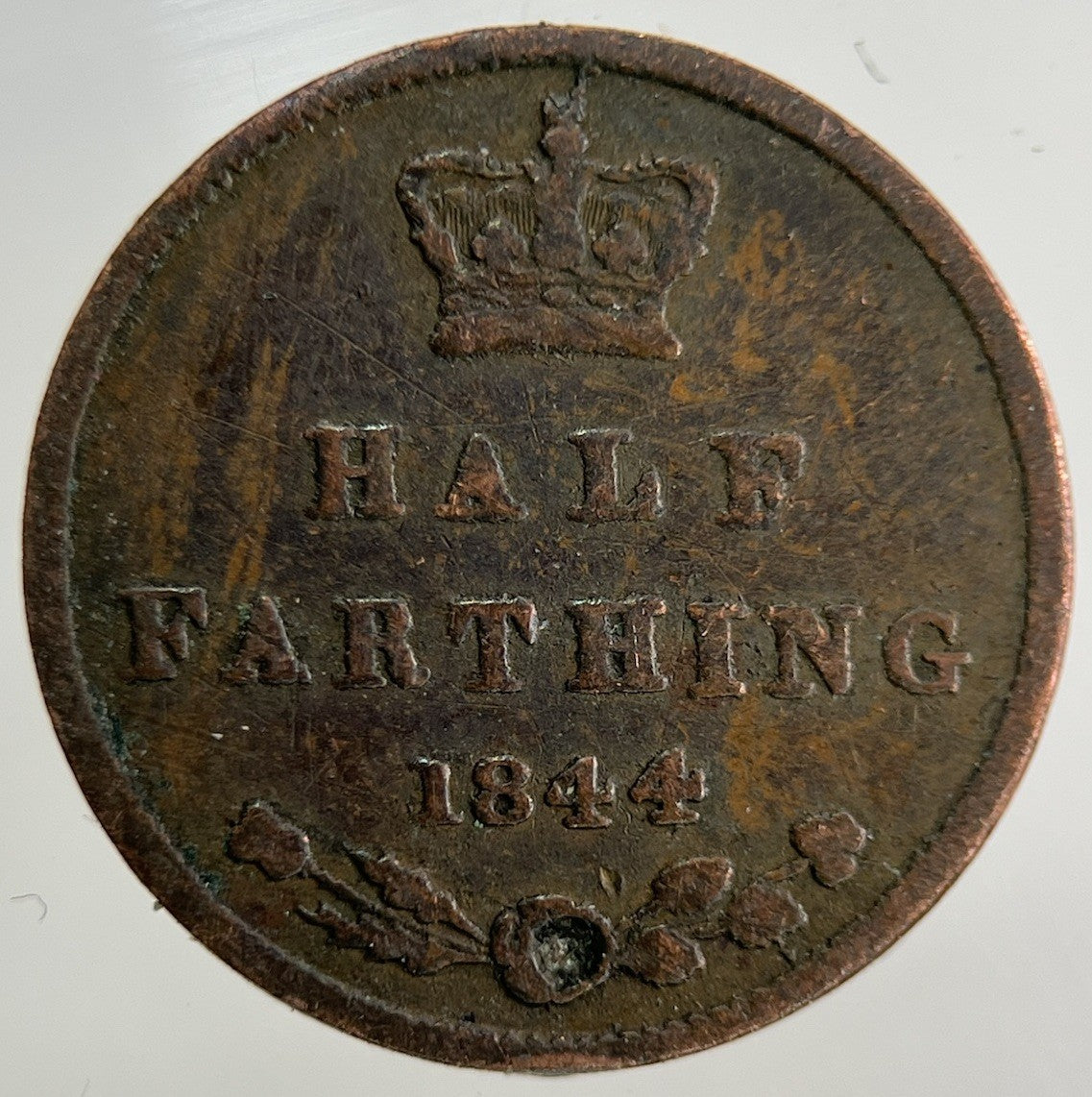 1844 Victoria Half Farthing Coin | Collectable Grade