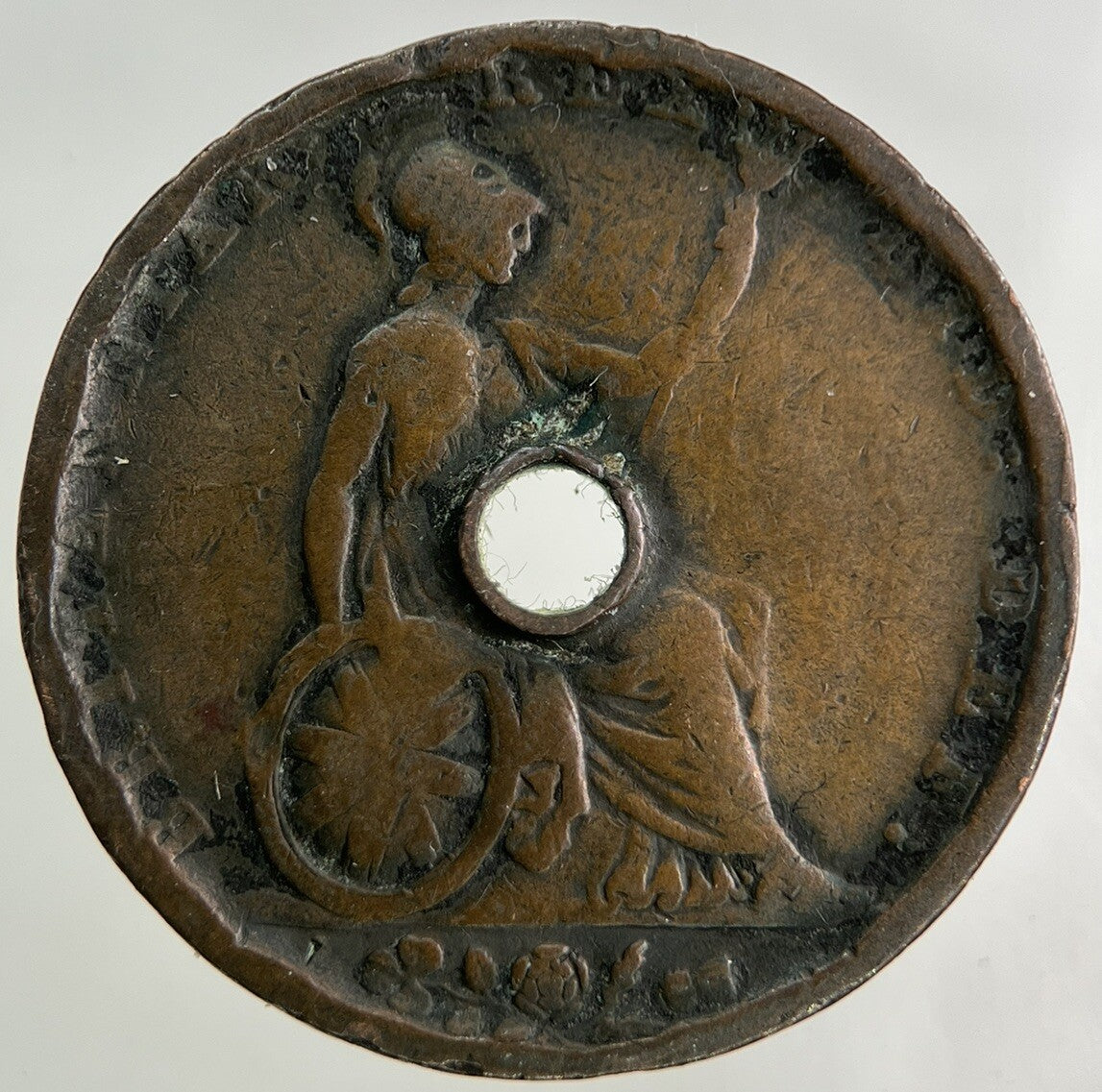 1827 George IV Half - Penny Coin | Collectable Grade