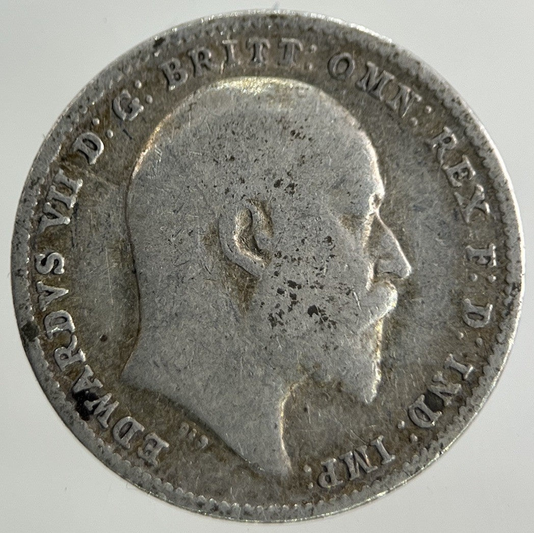 1903 Edward VII Threepence Silver Coin | Collectable Grade