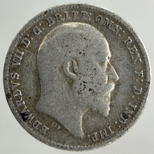 1903 Edward VII Threepence Silver Coin | Collectable Grade