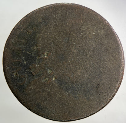 British William III 3rd Half - Penny Coin | Worn Grade