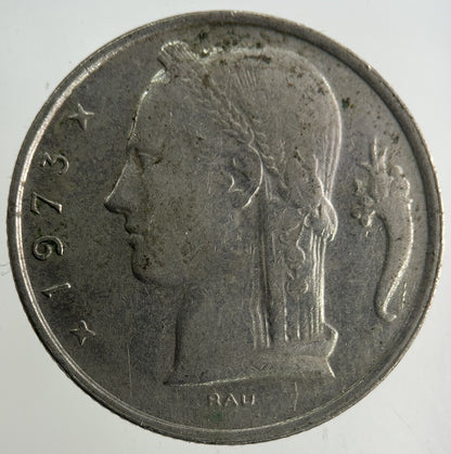 1973 Belgium 5 Franc Coin | Fine Collectable Grade