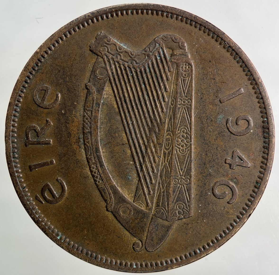 1946 Irish One Penny Coin | Very High Grade