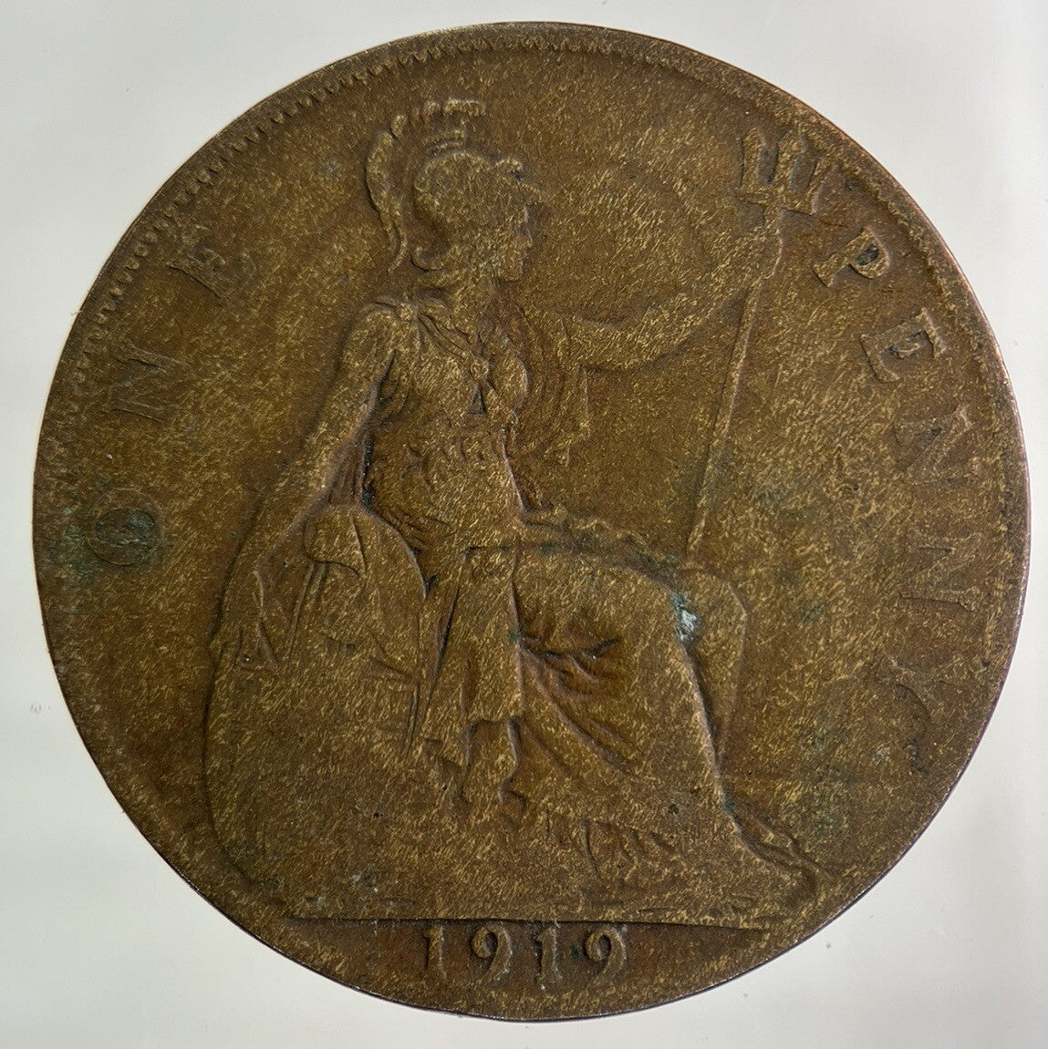 1919 George V One Penny Coin | Collectable Grade