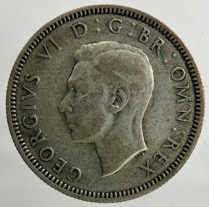 1938 George VI Shilling Silver Coin | Fine Collectable Grade