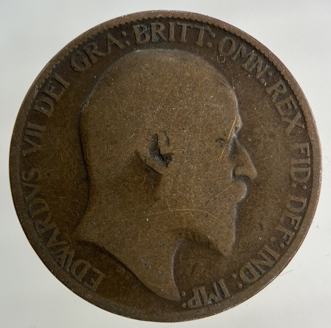 1902 Edward VII Half - Penny Coin | Collectable Grade
