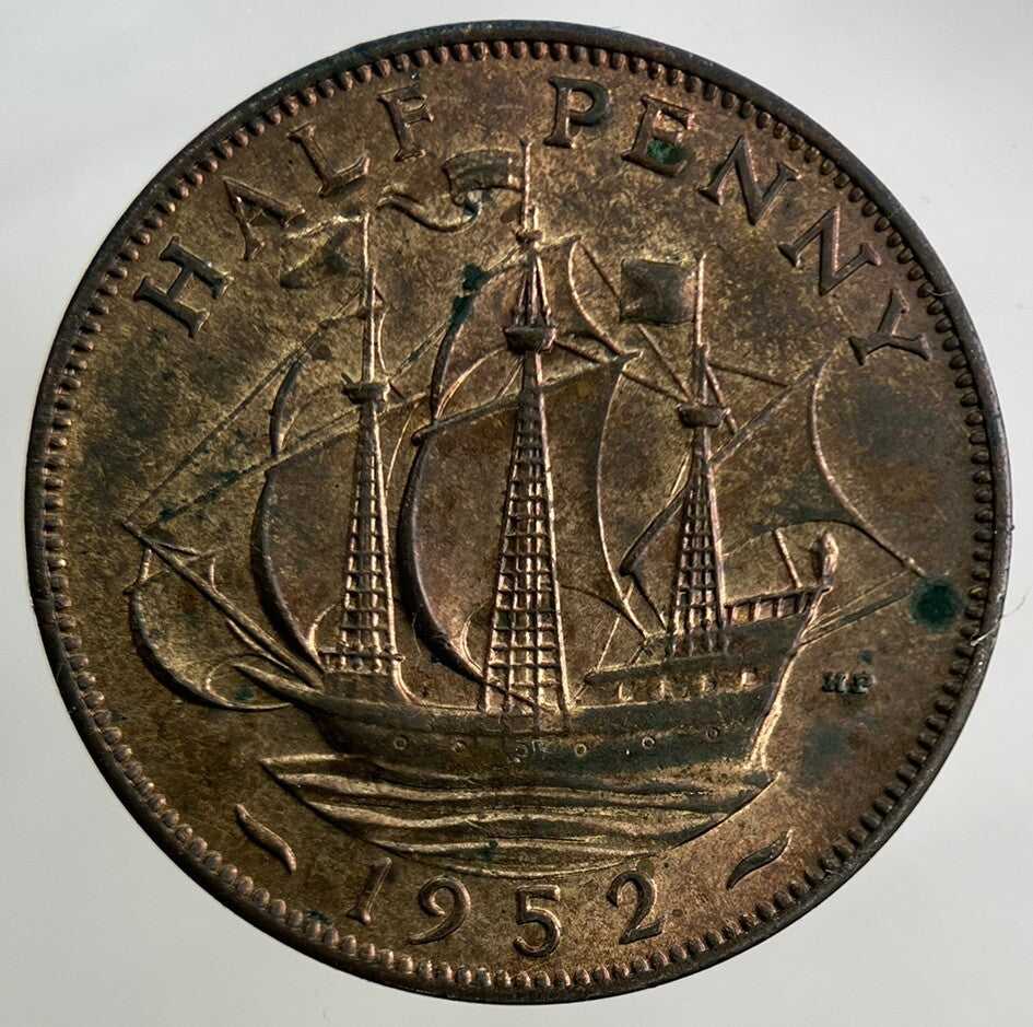 1952 George VI Half - Penny Coin | Very High Grade