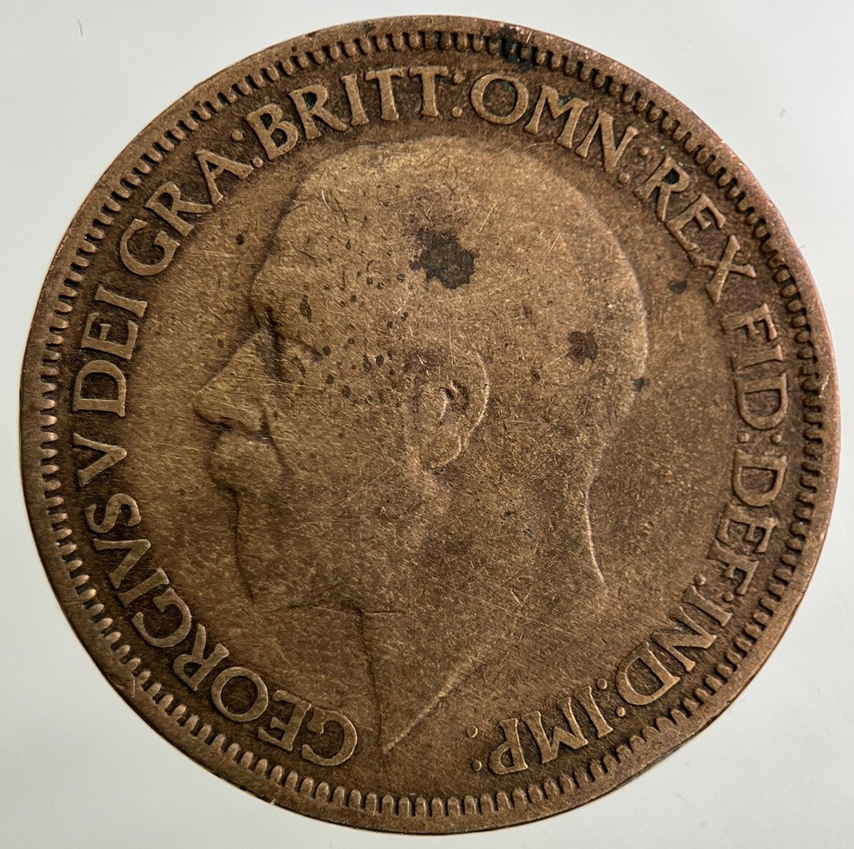1927 George V Half - Penny Coin | Collectable Grade