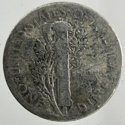 1928 US USA Mercury Dime Silver Coin | Collectable Grade