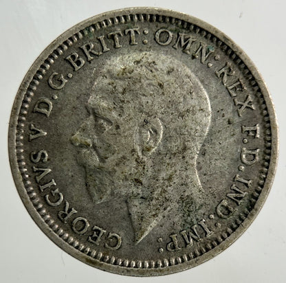 1933 George V Threepence Silver Coin | Fine Collectable Grade