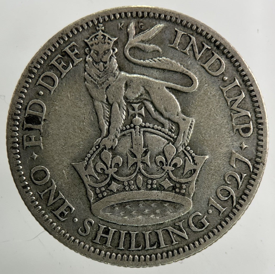 1927 George V Shilling Silver Coin | Collectable Grade