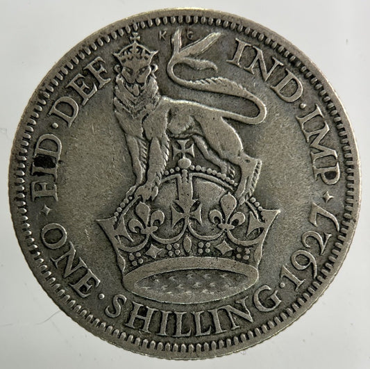 1927 George V Shilling Silver Coin | Collectable Grade