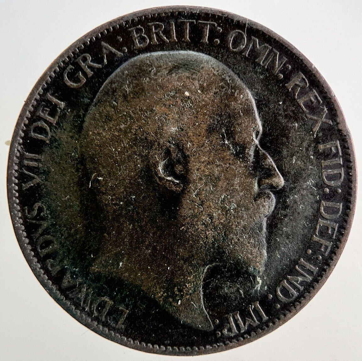 1902 Edward VII Half - Penny Coin | Collectable Grade