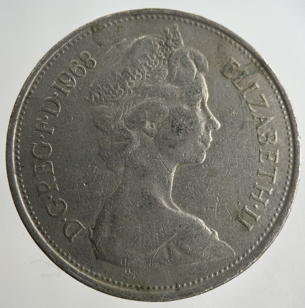1968 Elizabeth II 2nd 10p Ten - Pence Coin | Fine Collectable Grade