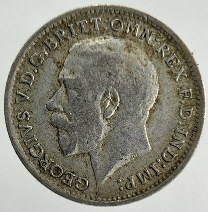 1920 George V Threepence Silver Coin | Fine Collectable Grade
