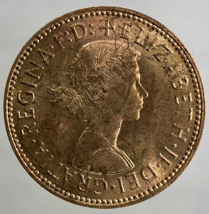 1966 Elizabeth II 2nd Half - Penny Coin | Very Fine Grade