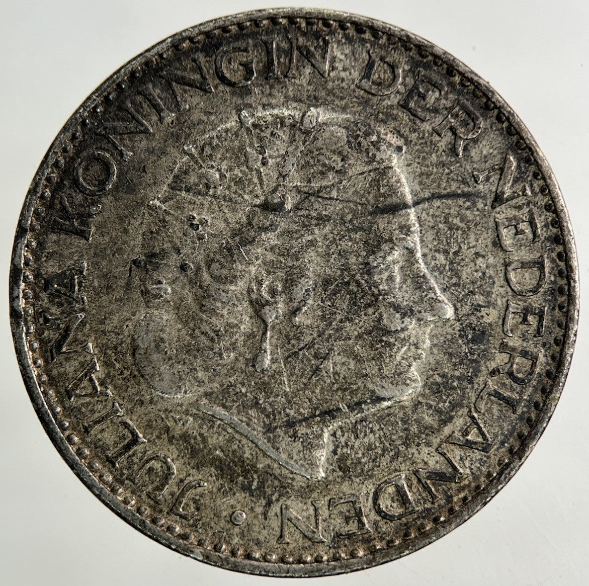 1964 Netherlands 1 Gulden Silver Coin | Fine Collectable Grade