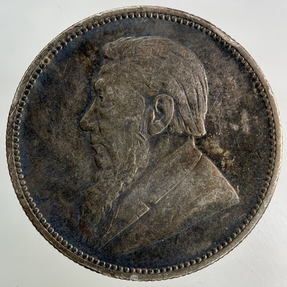 1896 South Africa Florin Silver Coin | Fine Collectable Grade