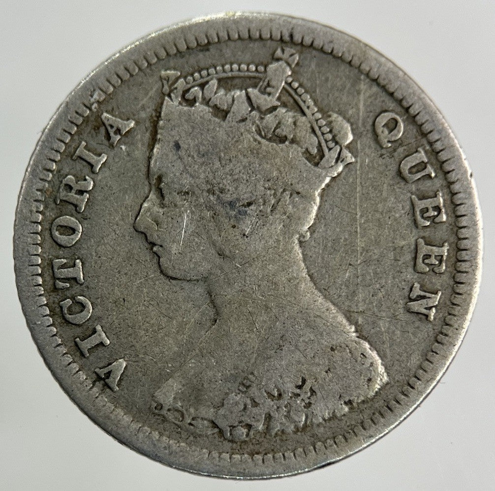 1894 Hong Kong 10 Cents Silver Coin | Collectable Grade