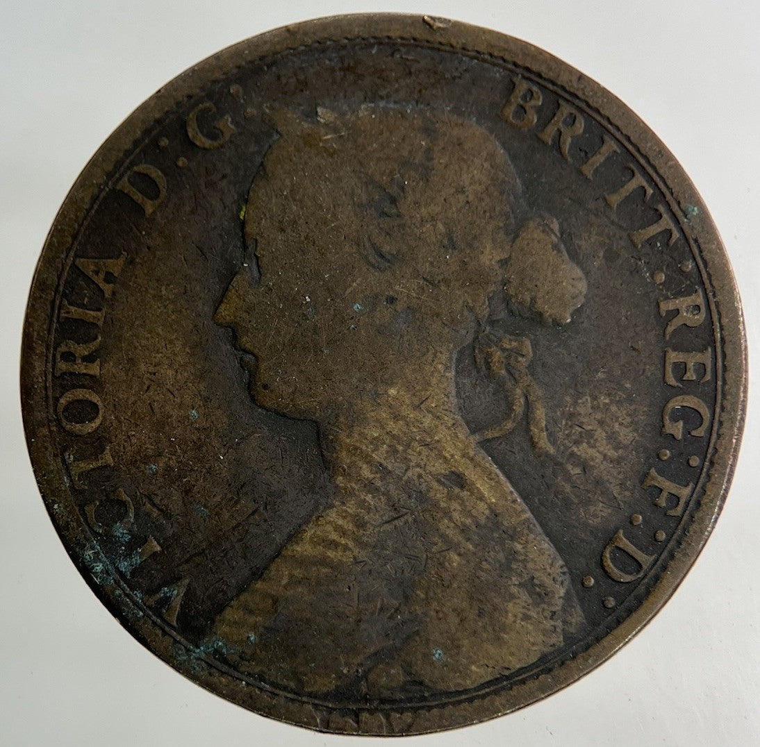 1862 Victoria Half - Penny Coin | Collectable Grade