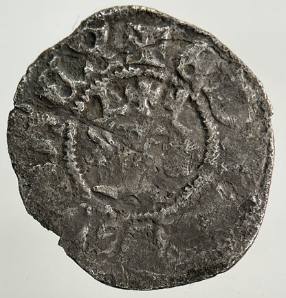 1279 - 1307 Edward I 1st Medieval Hammered Silver Half - Penny Coin