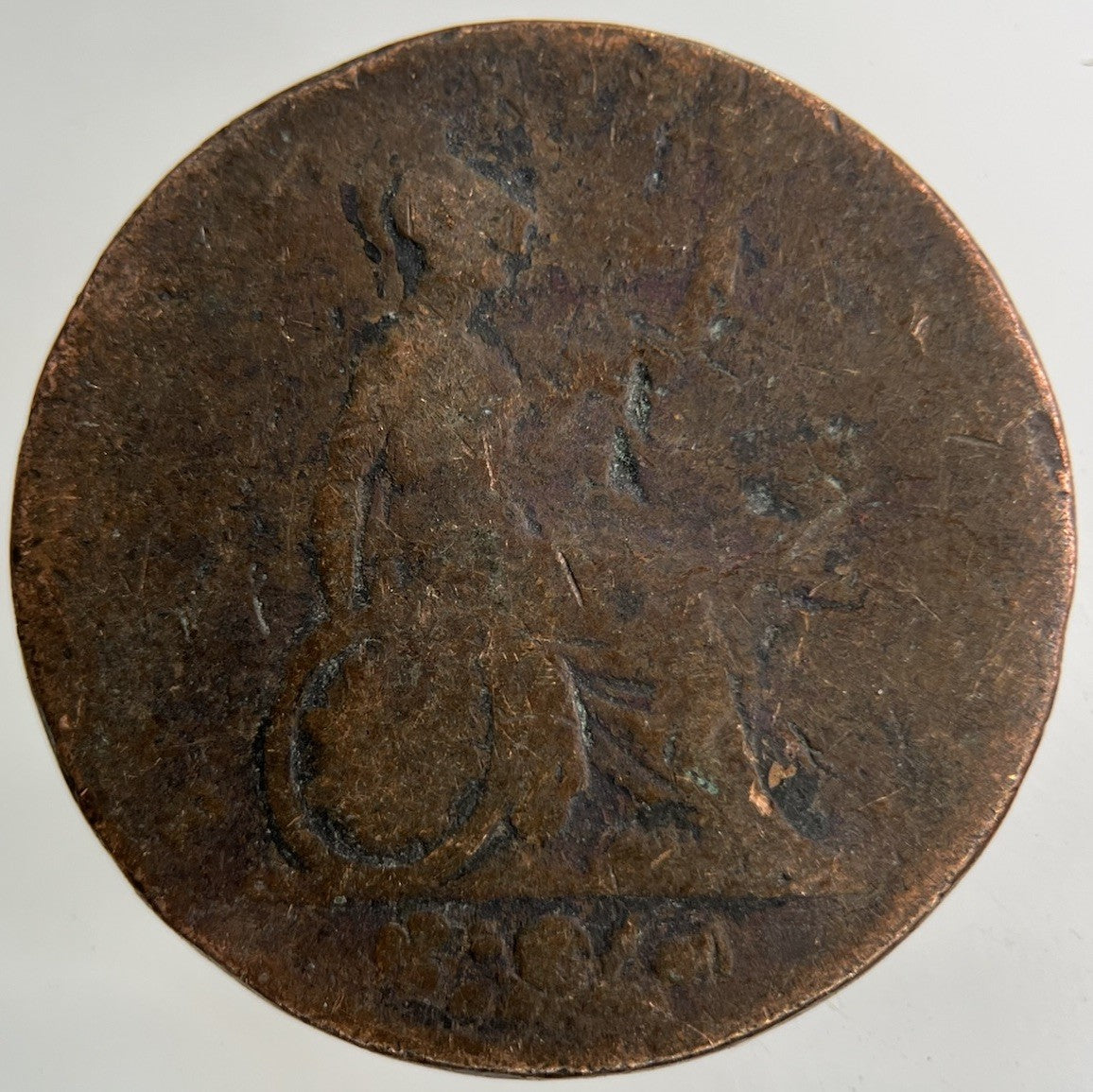 1826 George IV Half - Penny Coin | Fair Grade