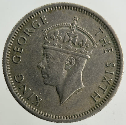 1950 Malaya 10 Cents Coin | Fine Collectable Grade