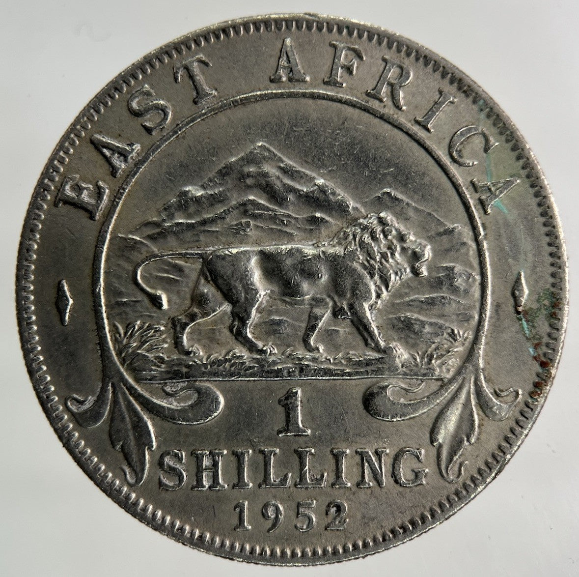 1952 East Africa One Shilling Coin | Very High Grade