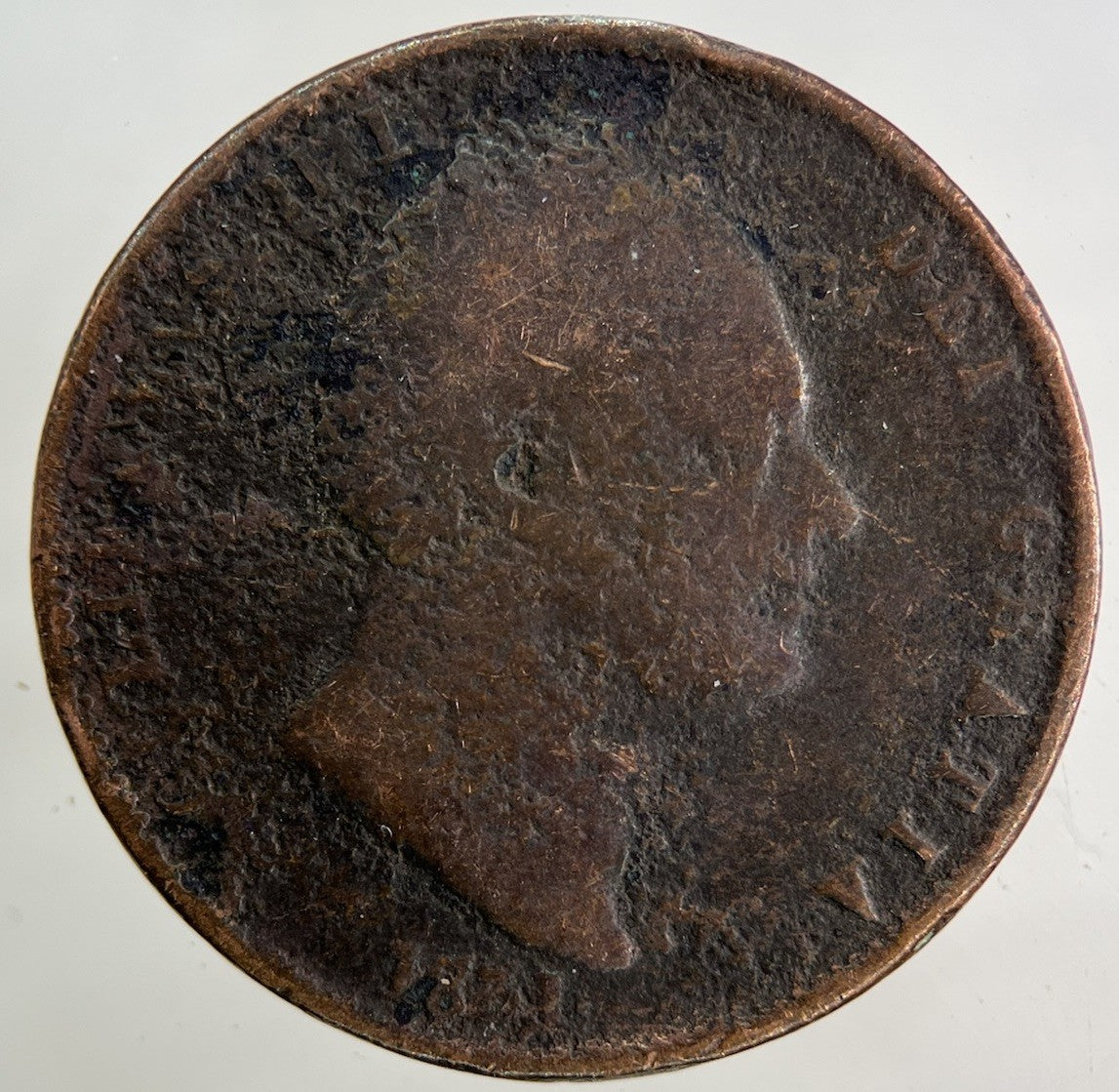1831 William IV Half - Penny Coin | Fair Grade