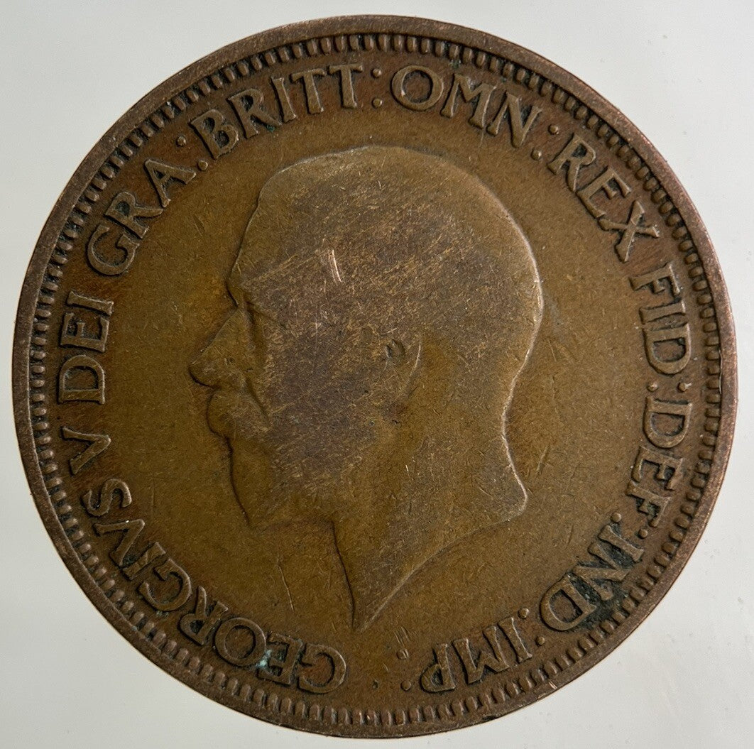 1929 George V Half - Penny Coin | Collectable Grade