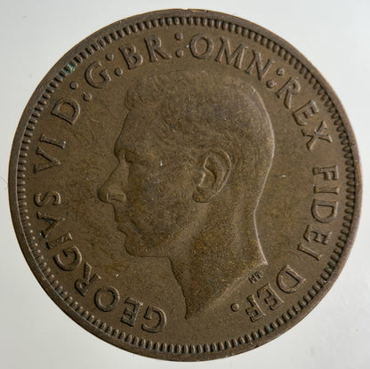 1949 George VI Half - Penny Coin | Fine Collectable Grade