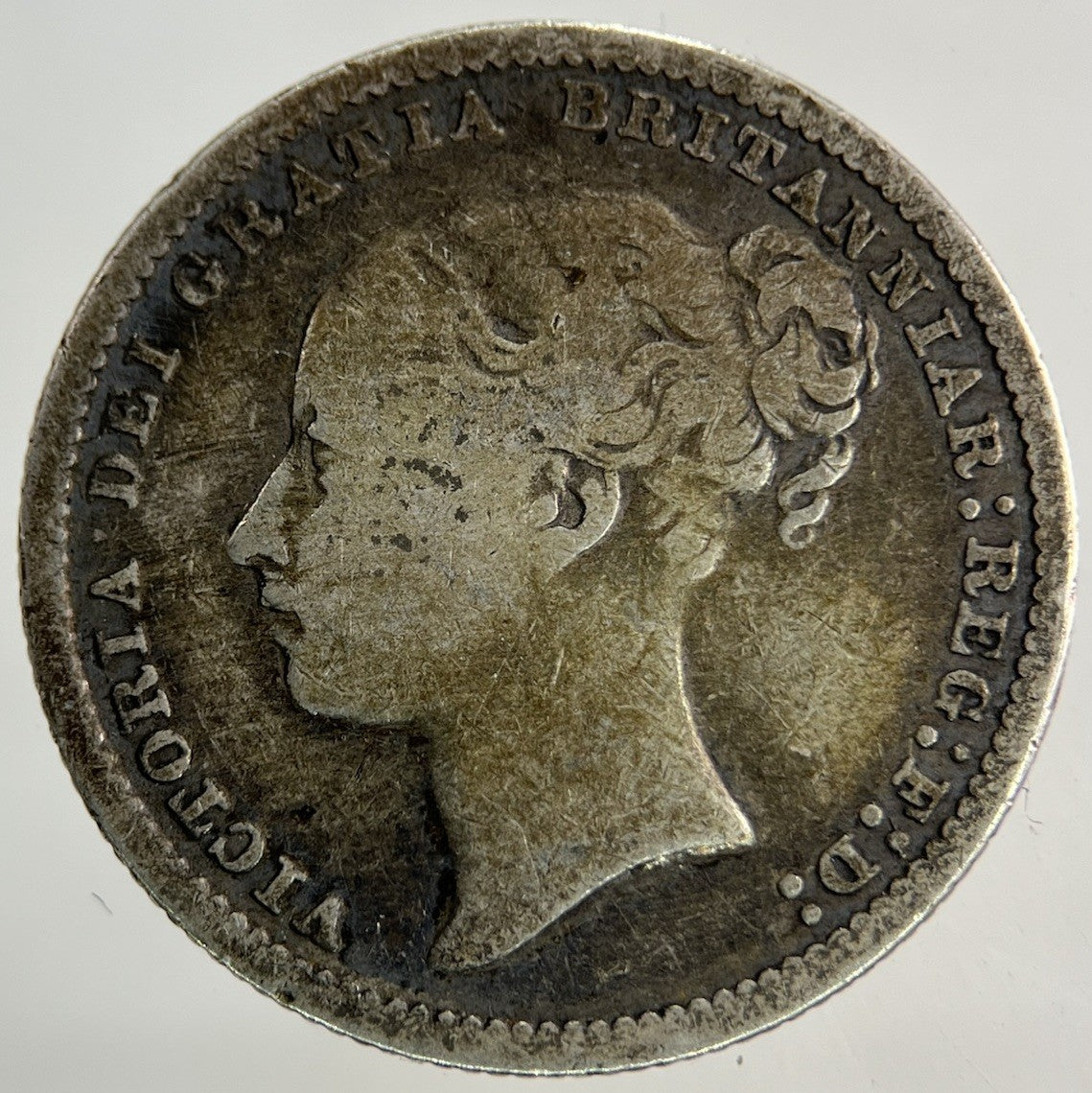 1878 Victoria Shilling Silver Coin | Fine Collectable Grade