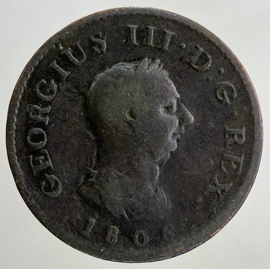 1806 George III 3rd Farthing Coin | Collectable Grade