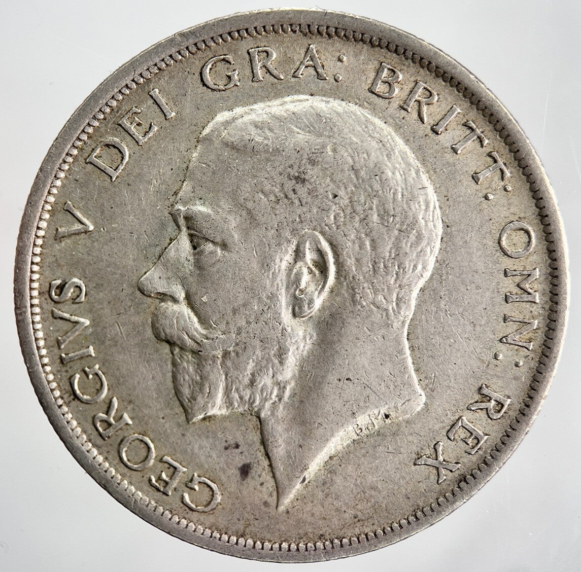 1918 George V Half - Crown Silver Coin | Very High Grade | a2210