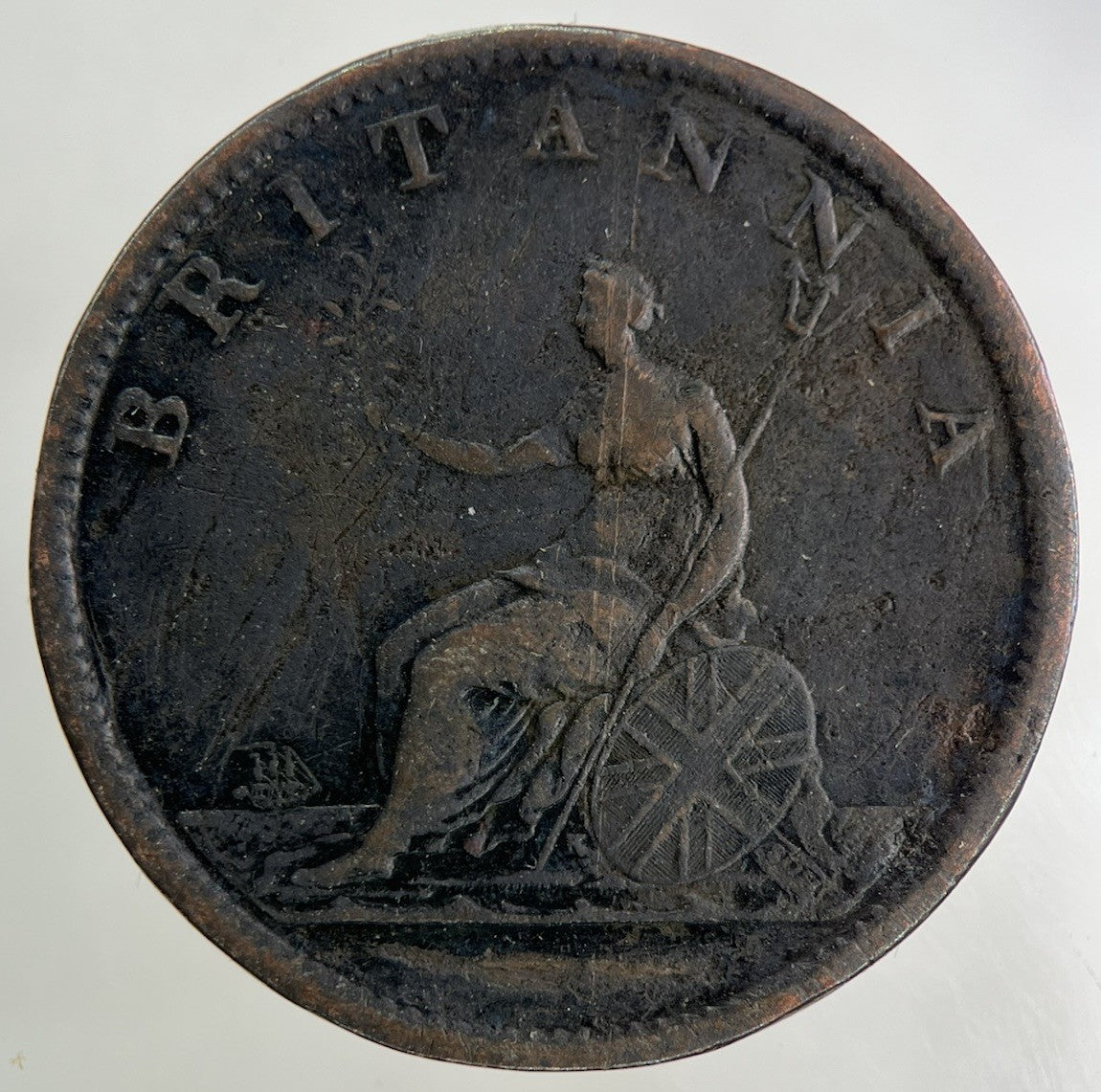 1807 George III 3rd Half - Penny Coin | Fine Collectable Grade