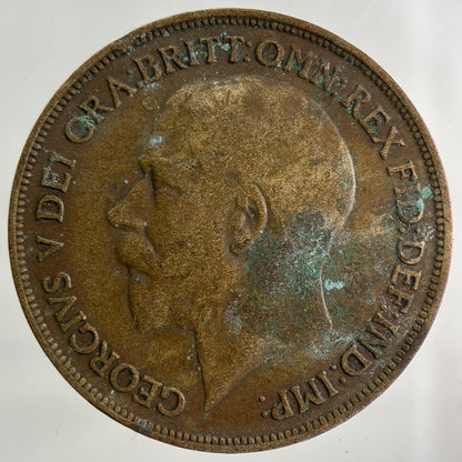 1916 George V One Penny Coin | Collectable Grade