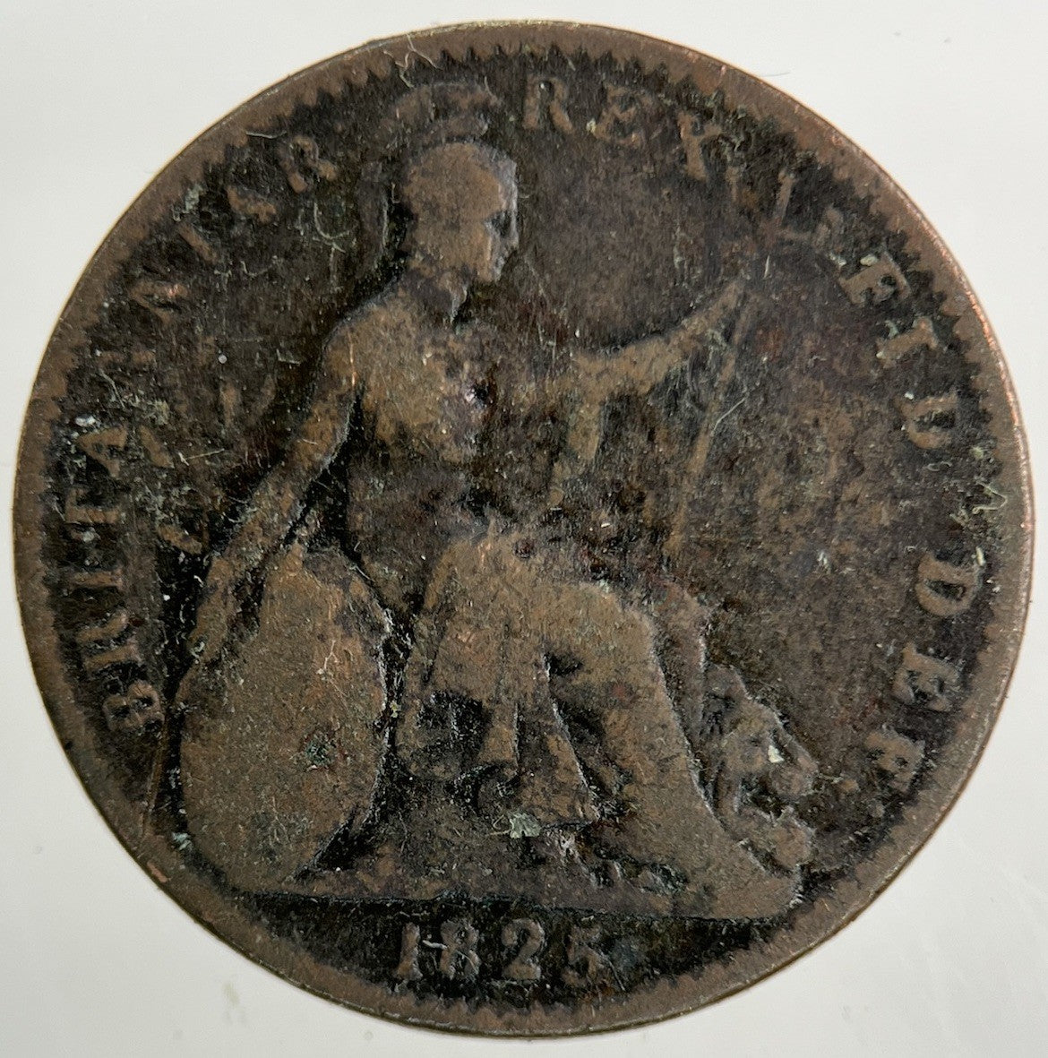 1825 George IV Farthing Coin | Collectable Grade