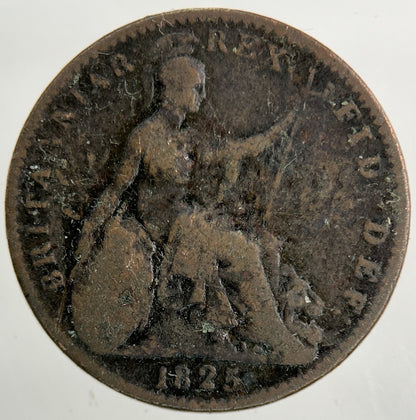 1825 George IV Farthing Coin | Collectable Grade